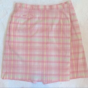 Liz Claiborne | Shorts | Liz Golf By Liz Claiborne Pink Plaid Golf Skort In  Womens Size 4 | Poshmark